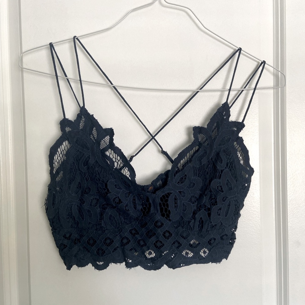 Free People Crochet Bralette